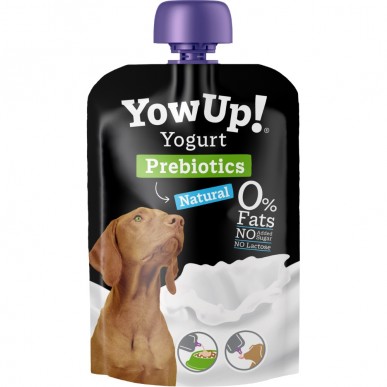 Yow Up Yogurt - יוגורט פרוביוטי לכלבים בטעם טבעי 115 גרם